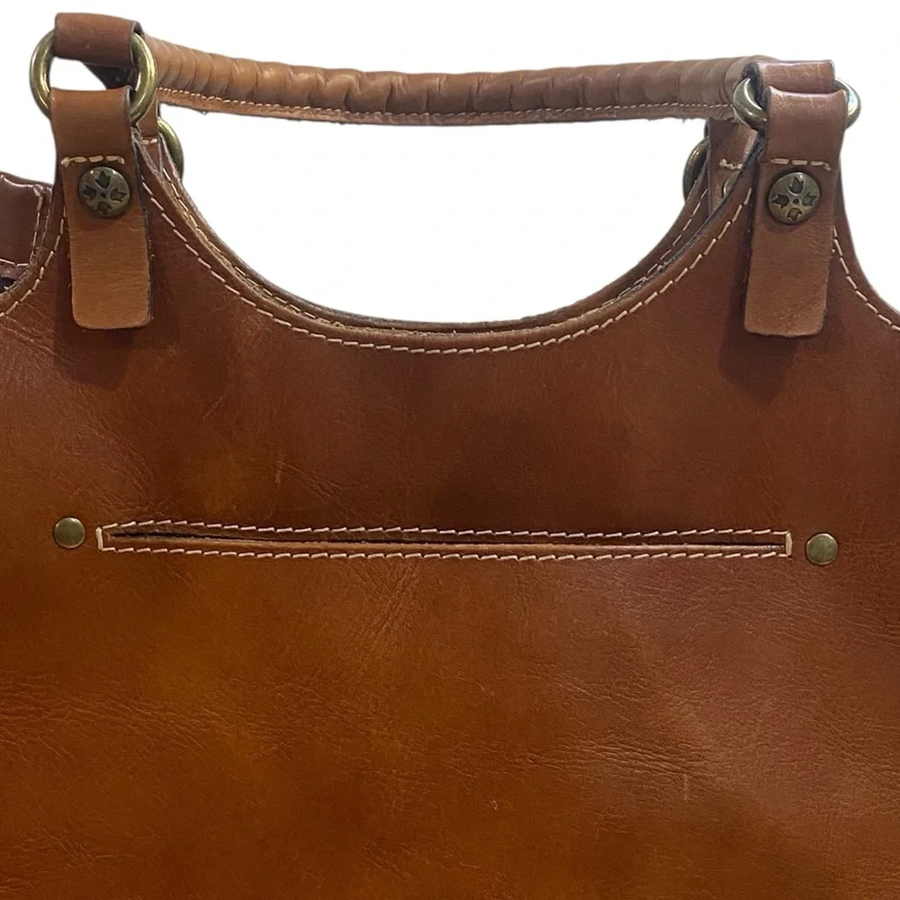 Patricia Nash Laser Cut Chiara Satchel